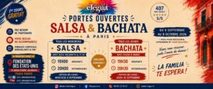 Portes ouvertes Salsa & Bachata à Paris – 1er cours GRATUIT !