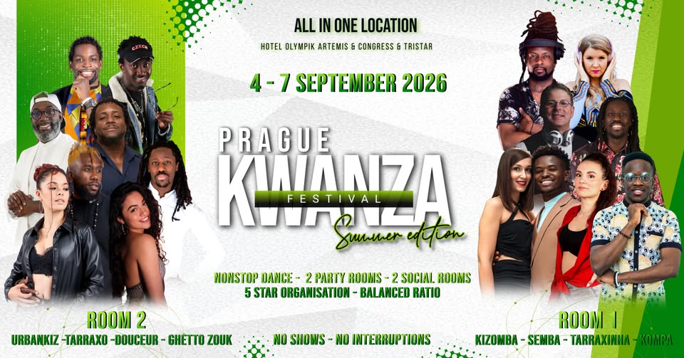 PRAGUE KWANZA FESTIVAL – Summer edition 2026