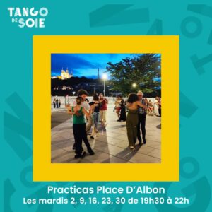 Pratique en face de la place d’Albon