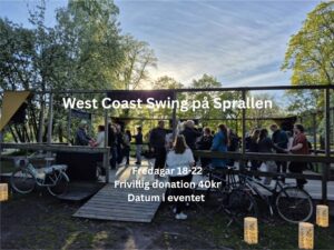 Pröva West Coast Swing i Sommar På Sprallen