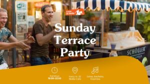 Pühapäevane Terrassipidu – salsa, bachata, kizomba – Sunday Terrace Party