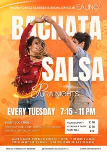Pura Nights Salsa & Bachata Ealing Tuesdays
