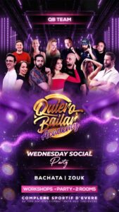QuieroBailar Wednesday Free Social
