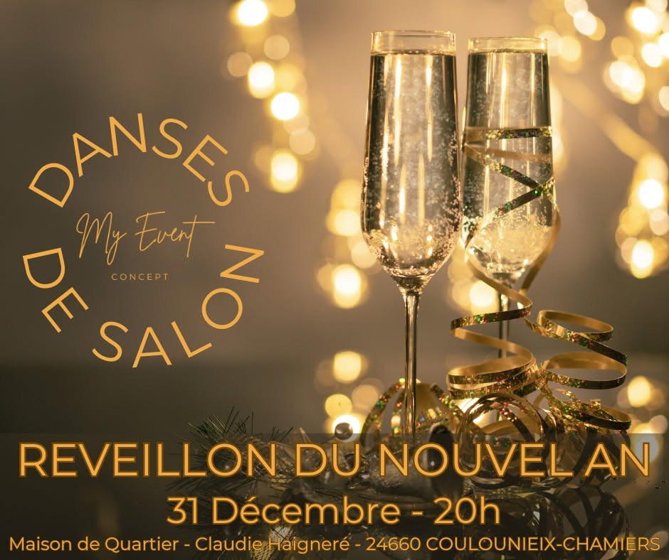 Réveillon dansant du Nouvel An 2026 Danses de Salon by My Event Concept