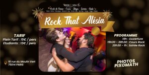 Rock That Alésia – Cours et Soirée Rock 4 Temps à Paris 14ème