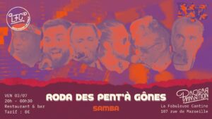 Roda des Pent&rsquo; à Gônes – Samba