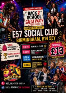 Rohan Brown Presents: Back to School Salsa Prarty