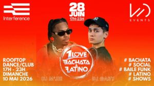 🔥ROOFTOP XXL INTERFERENCE🔥SOCIAL BACHATA & LATINO🔥SUNDAY 28 JUIN
