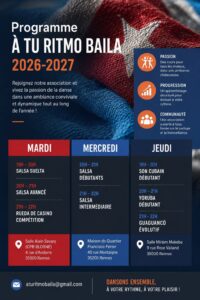 🌻🪘SAISON 2026-2027 A TU RITMO BAILA 🪘🌻