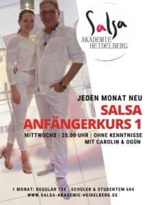 SALSA ANFÄNGERKURS 1 – ohne Kenntnisse
