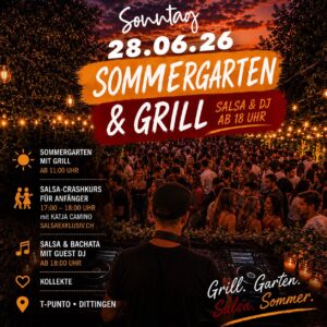 SALSA & BACHATA PARTY | SOMMERGARTEN & GRILL