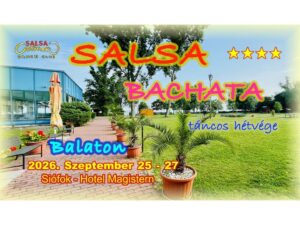 💛 SALSA & Bachata táncos hétvége Siófokon 😀☀️
