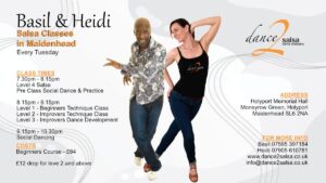 Salsa Classes In Maidenhead Every Tuesday