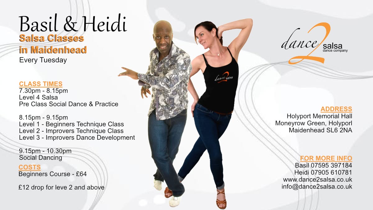 Salsa Classes In Maidenhead Every Tuesday