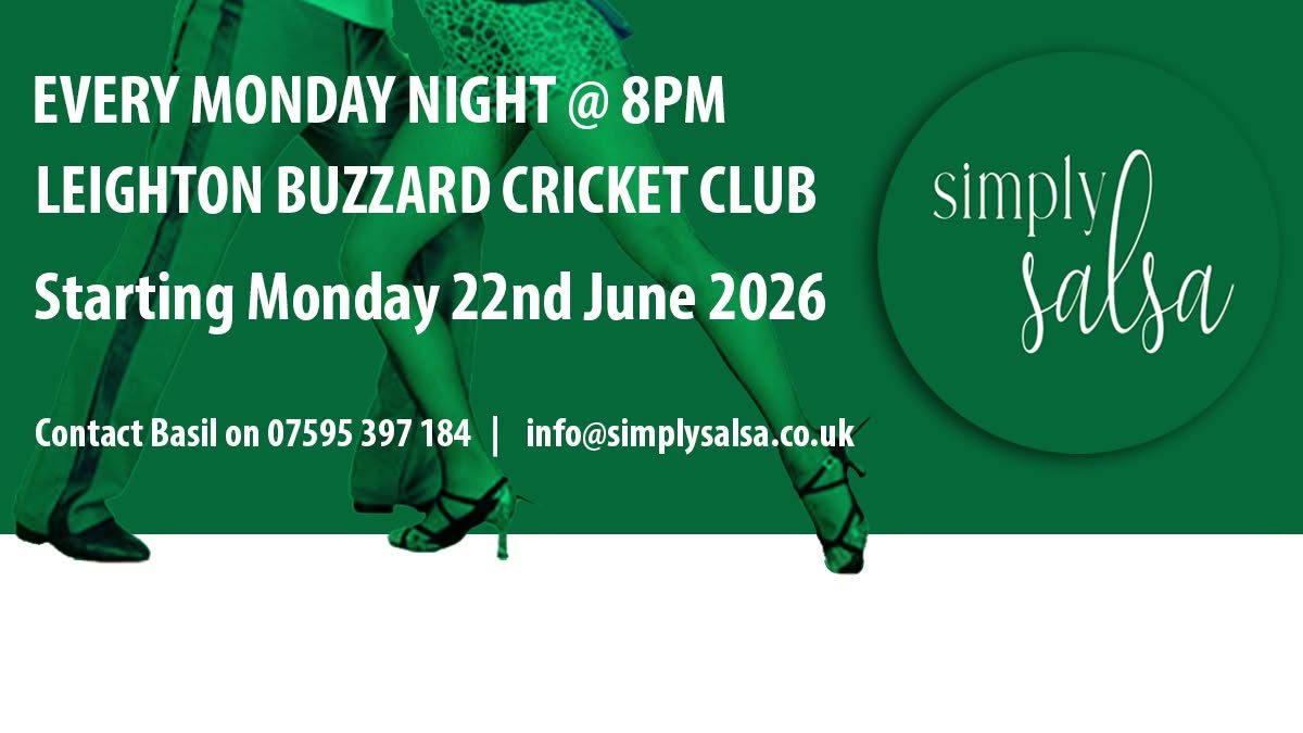 Salsa Every Monday in Leighton Buzzard – Salsa Only Event