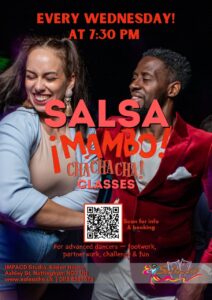 Salsa, Mambo & Chachacha Classes in Nottingham & Zoom ★ Advanced ★ Every Wednesday