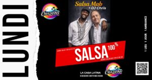 SALSA PORTO LUNDI à la Casa Latina avec MAB