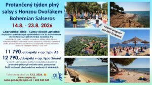 SALSA U MOŘE 2026 s Honzou