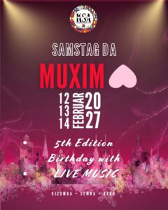 SAMSTG DA MUXIMA 5th EDITION BIRTHDAY WITH LIVE MUSIC ❤️🎸🎂