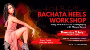 Sassy Bachata Heels Choreography Class | Ladies only!