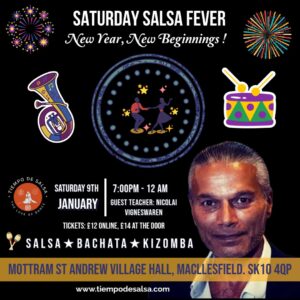 Saturday Salsa Fever – Featuring Nicolai Vigneswaren