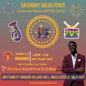 Saturday Salsa Fever with Tamba – November 21st
