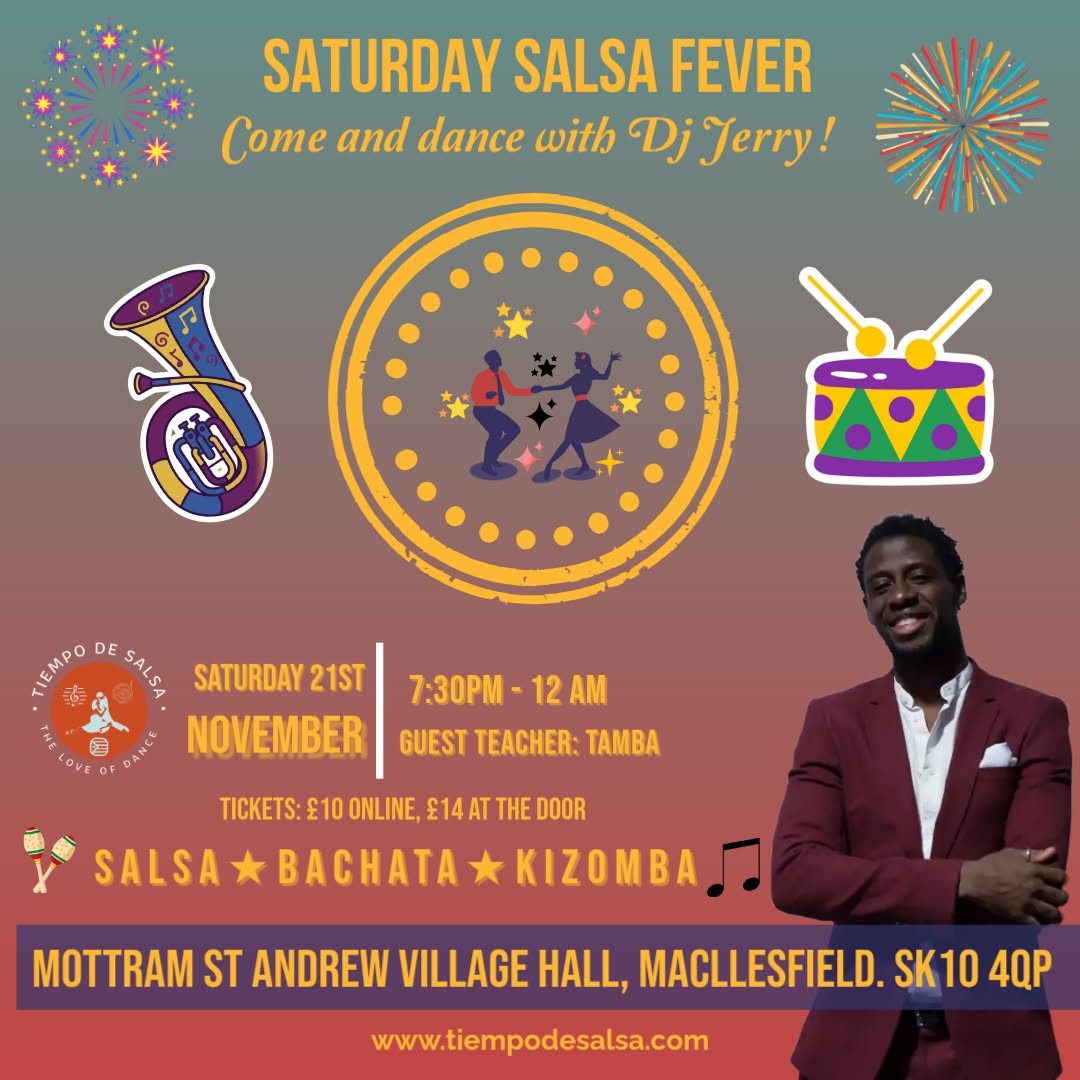 Saturday Salsa Fever with Tamba – November 21st