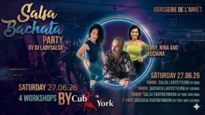 💃 SB SOCIAL NIGHT 💃 avec DJ Ladysalsa & les workshops de CubaYork Dance School