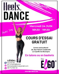Séance découverte gratuite d&rsquo;ELGO HEELS DANCE