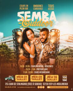 SEMBA OUTDOOR 2026 / cours en plein air à Issy-les-Moulineaux