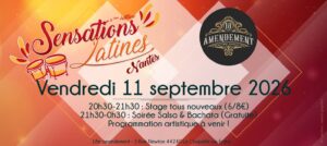 🕺💃 Sensations Latines – Salsa & Bachata au 18ème amendement !