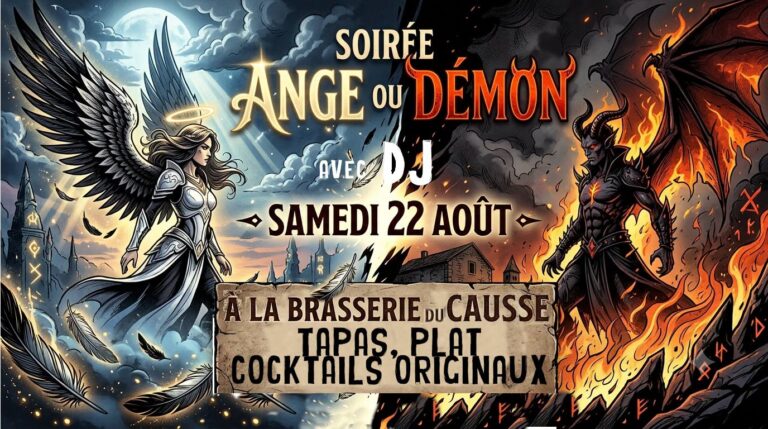 SOIREE ANGE ou DEMON ? avec DJ