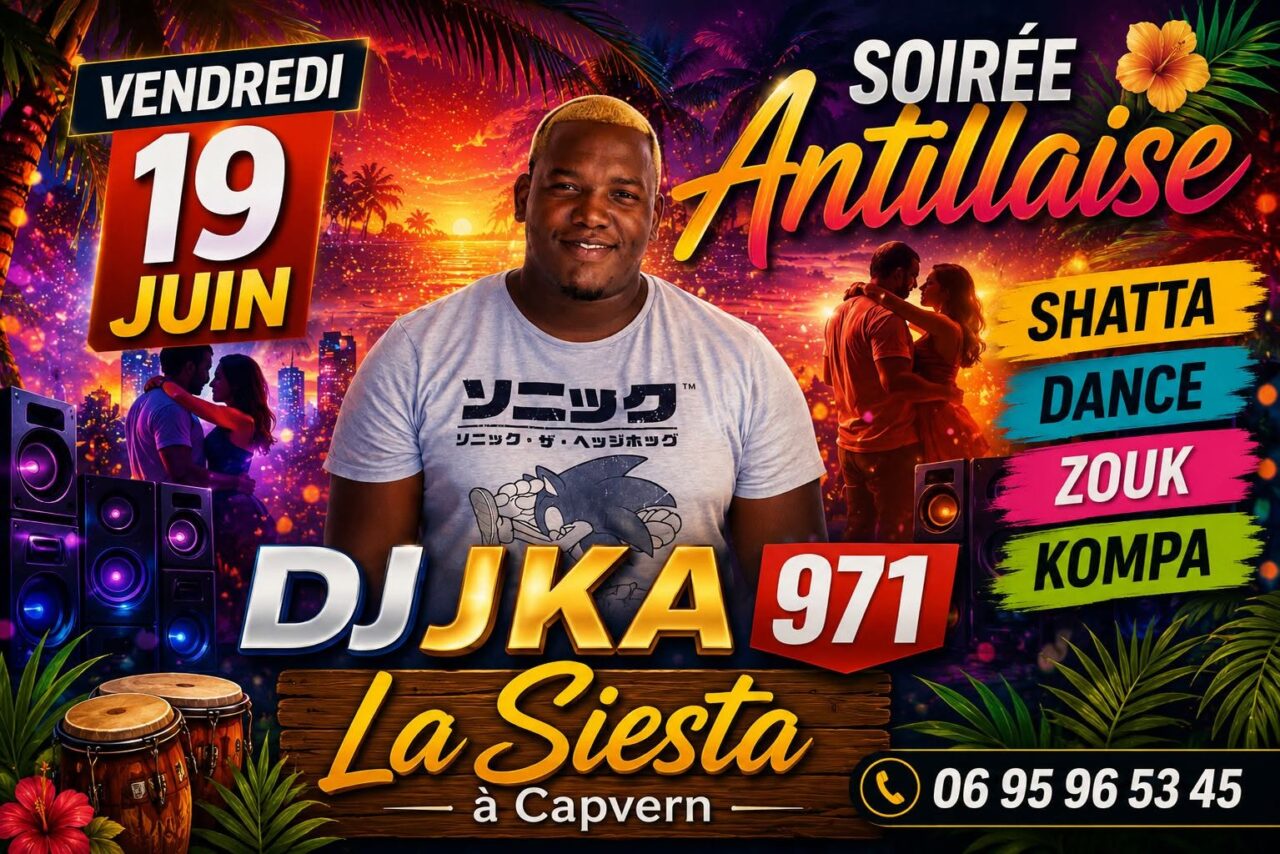 Soirée Antillaise à La Siesta de Capvern