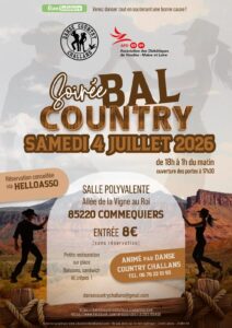 🤠 Soirée Bal Country de Commequiers 85 👢🎶