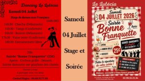 Soirée « Bonne Franquette » et stage