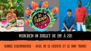 Soirée Colombienne aux Mercredis de l&rsquo;Arget