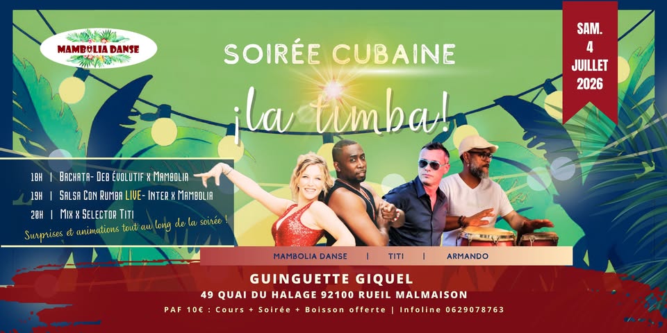 Soirée cubaine La Timba!