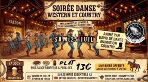 SOIREE DANSE WESTERN COUNTRY