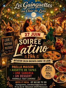 SOIRÉE GUINGUETTE LATINO / SALSA