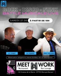 Soirée Rock/Disco/Funk