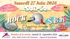 Soirée Rock SBK et autres danses 💃🕺