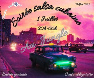 Soirée salsa cubaine au Jungle