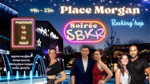 Soirée SBKR gratuite Place Morgan mercredi 12 août