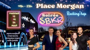 Soirée SBKR gratuite Place Morgan mercredi 26 août