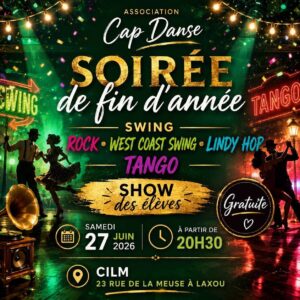 Soirée swing tango de fin d’année