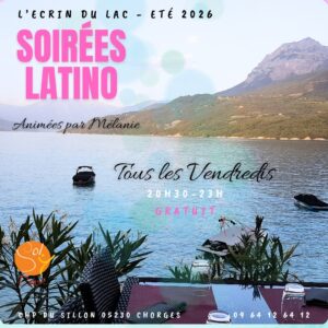 Soirées Latino à l&rsquo;Ecrin du Lac – Chorges