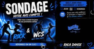 SONDAGE Soirées ROCK & WCS Annecy