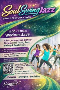SoulSwingJazz Dance Exercise Class – Cotton End