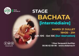 Stage BACHATA (intermédiaire)