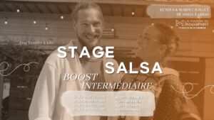 Stage boost intermédiaire – salsa cubaine – 6 et 7 juillet 2026